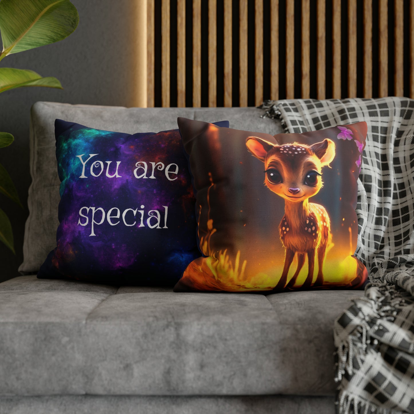 Cojín Cuadrado - Lindo Ciervo