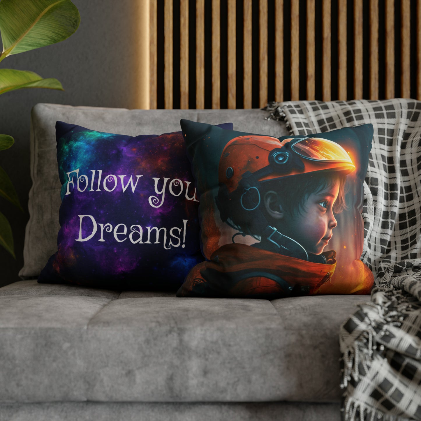 Cojín Cuadrado - Jimmy el Bombero