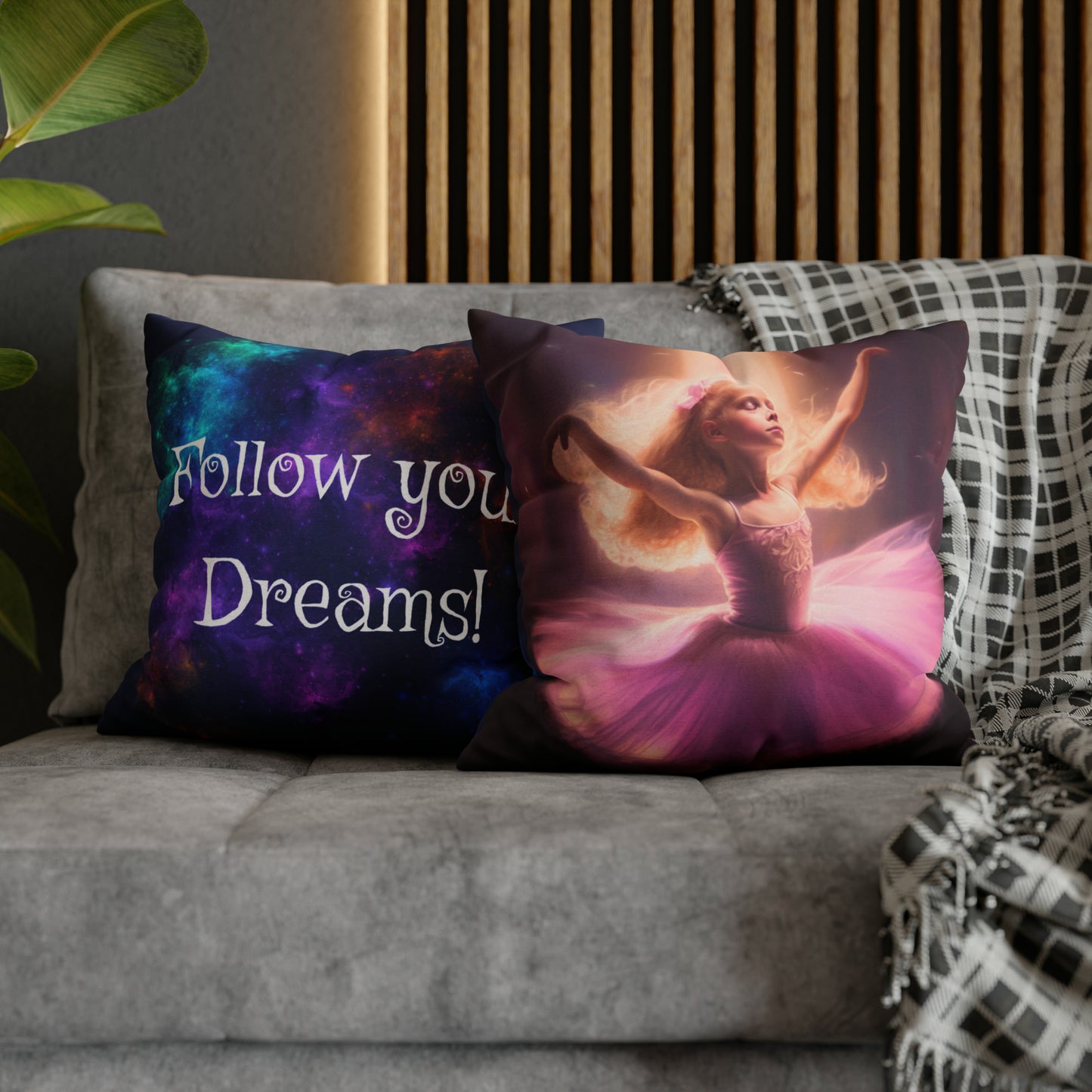 Almohada cuadrada - El sueño de la bailarina de Sophie