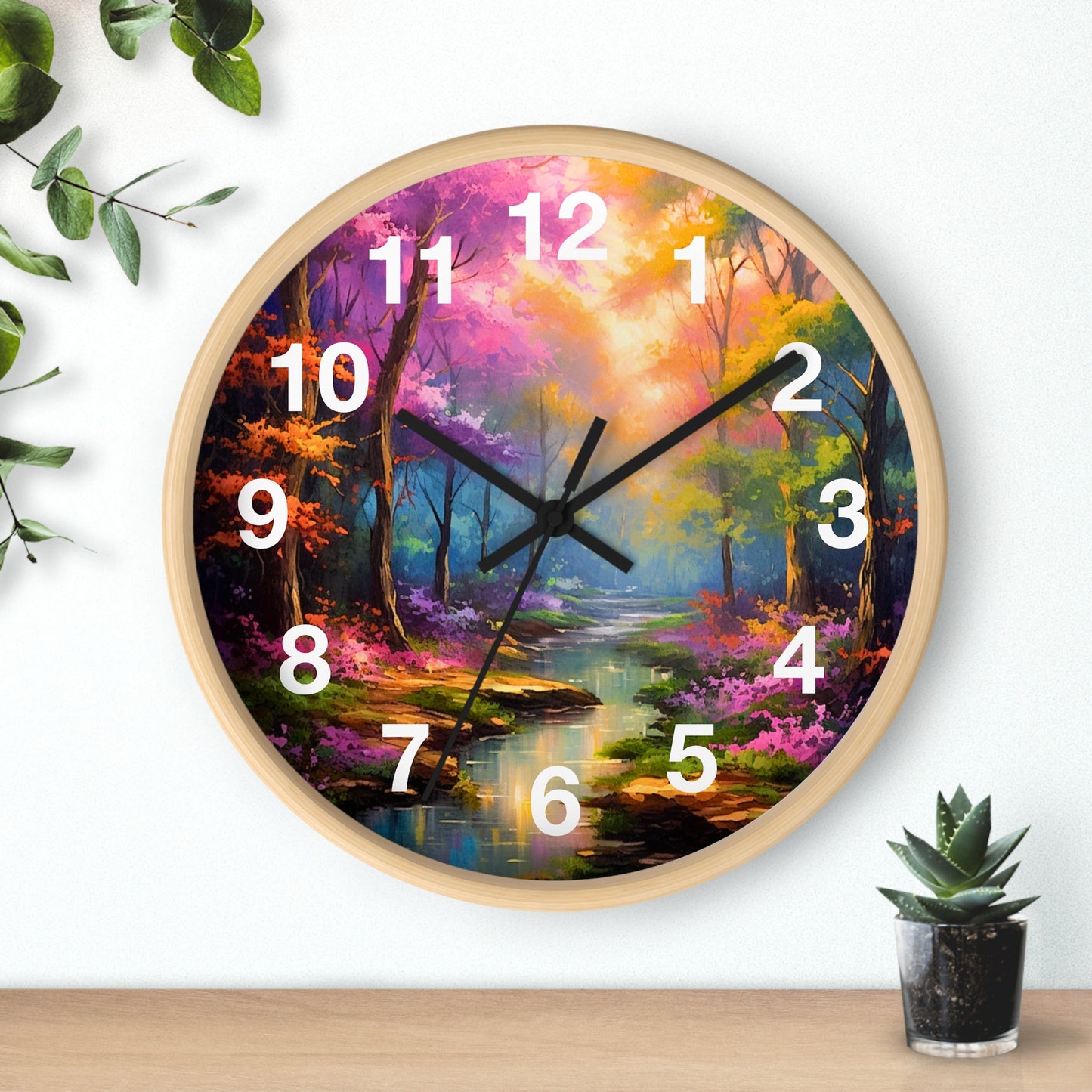 Wall Clock - Enchanted Forest 1