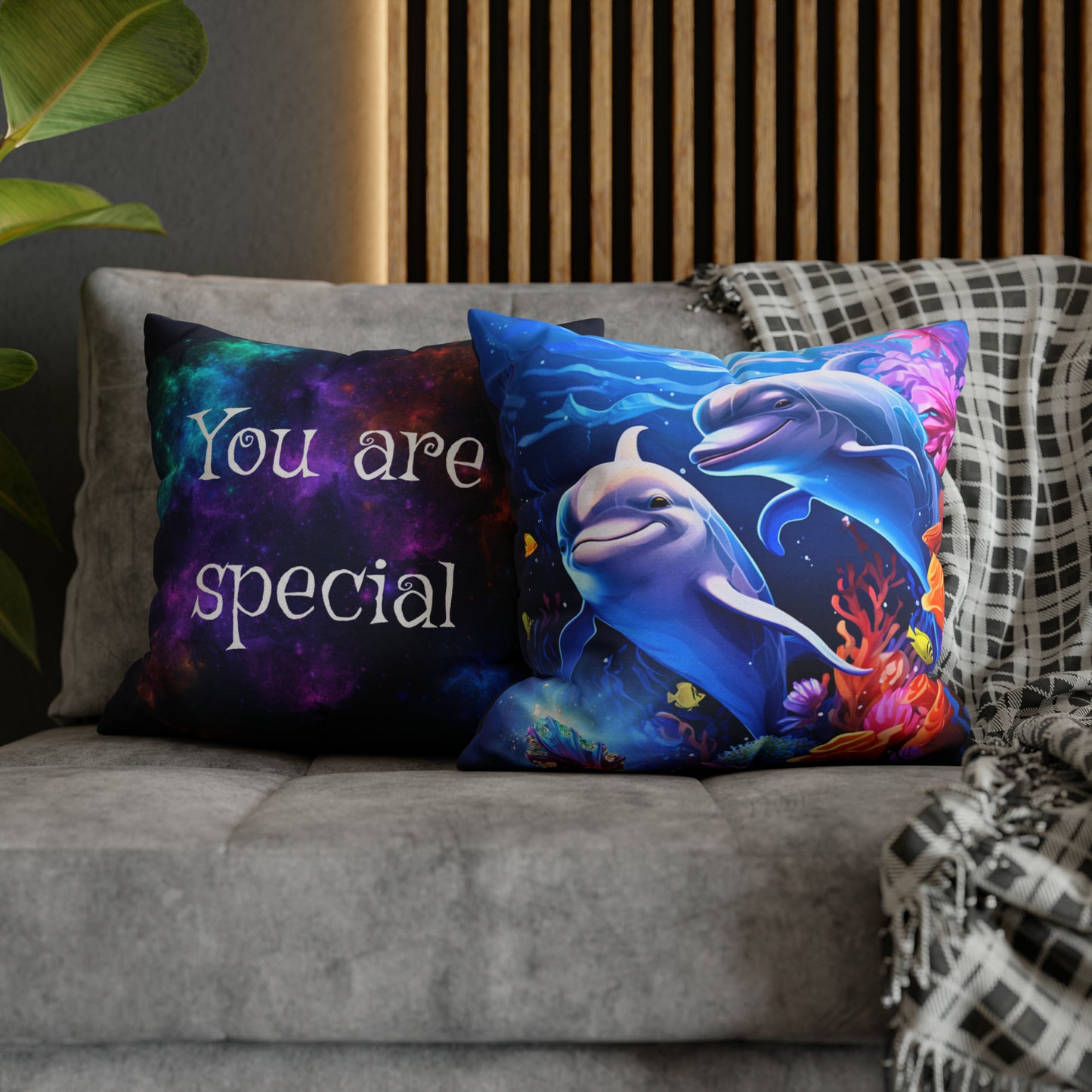 Cojín Cuadrado - Hunut del Tesoro Submarino