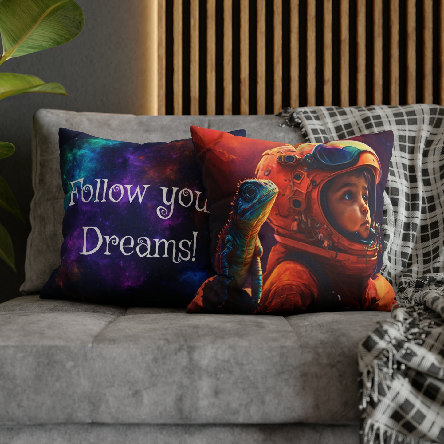 Almohada Cuadrada - Las aventuras de Liam en el espacio