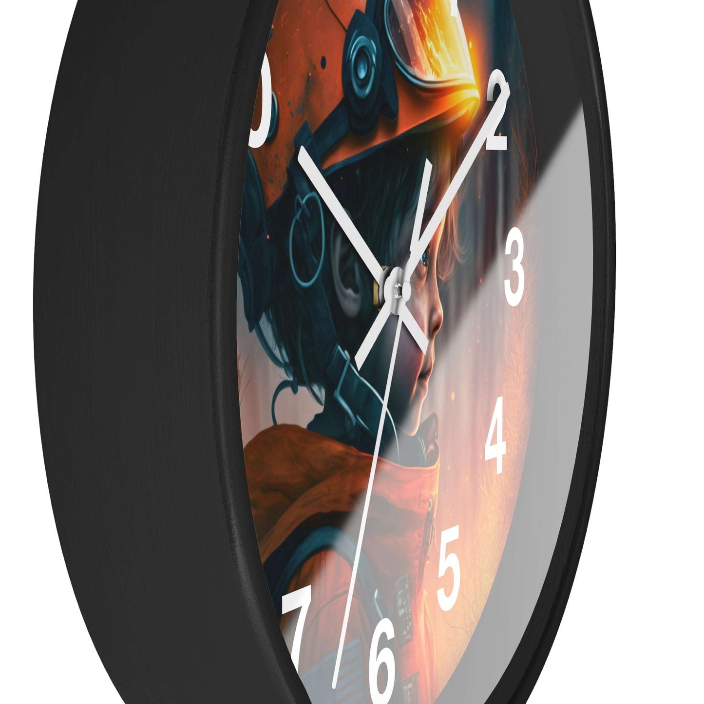 Wall Clock - Jimmy the Firefighter