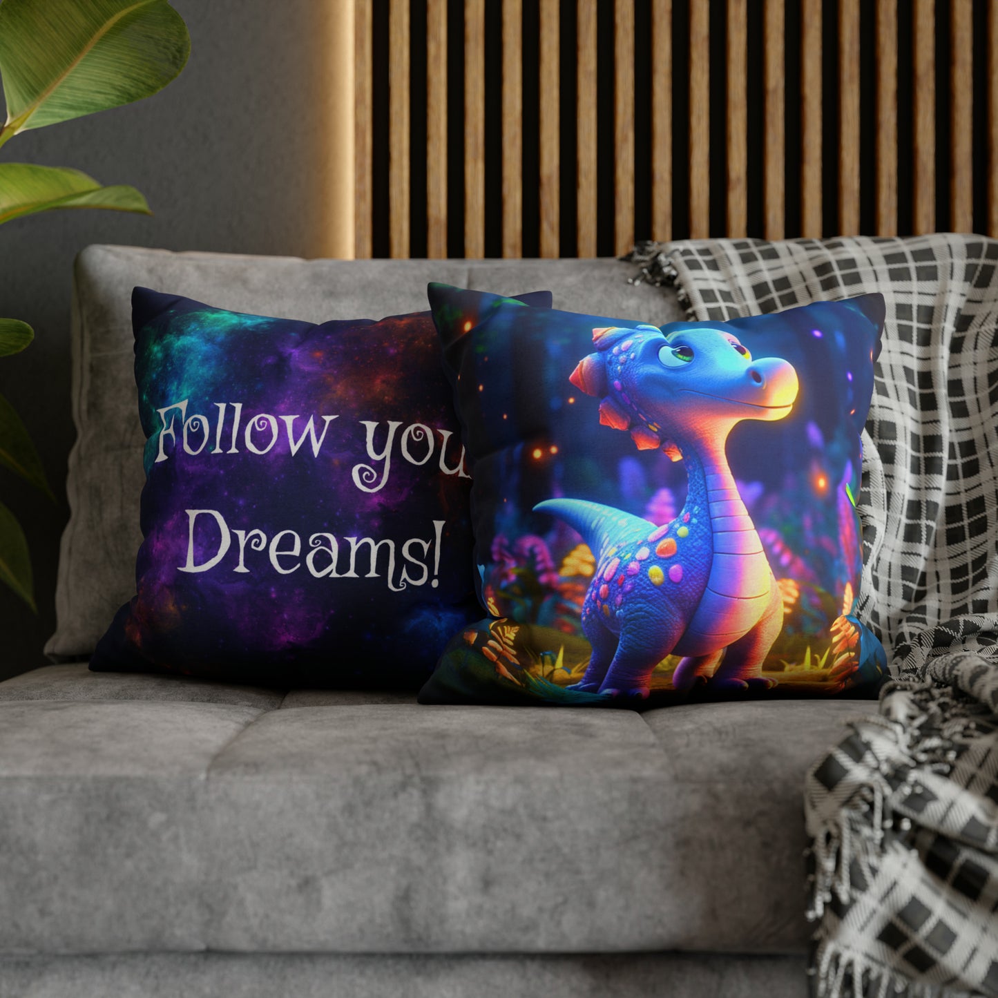 Cojín Cuadrado - Lindo Dino 2