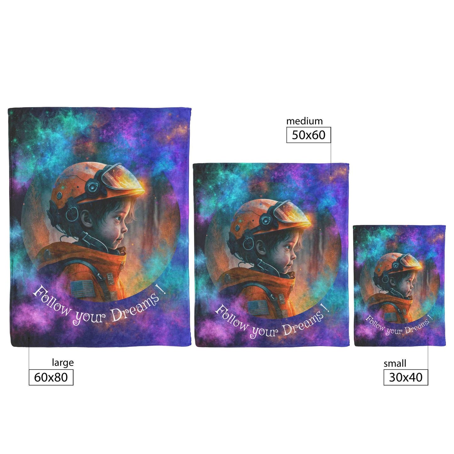 Fleece Blanket - Jimmy the Firefighter