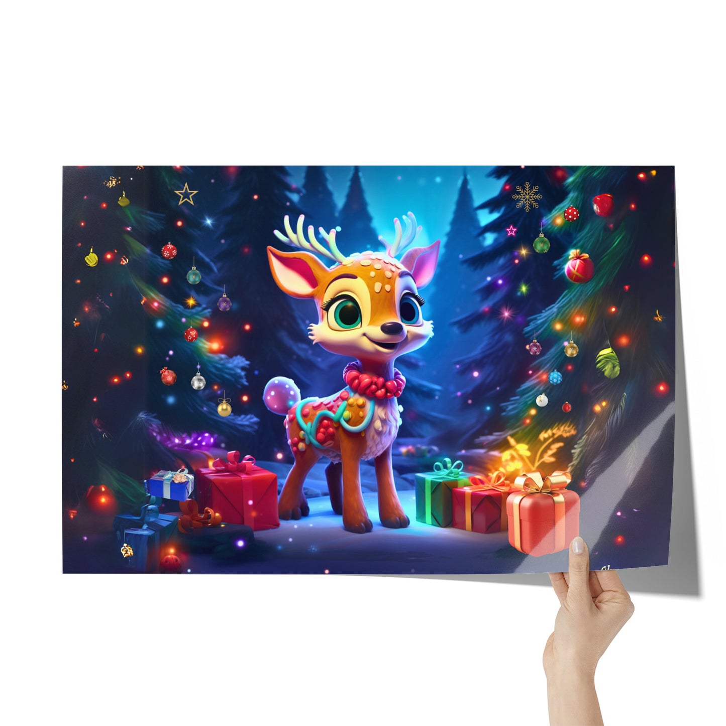 Poster 20" x 30" - Christmas and the Joy of Giving