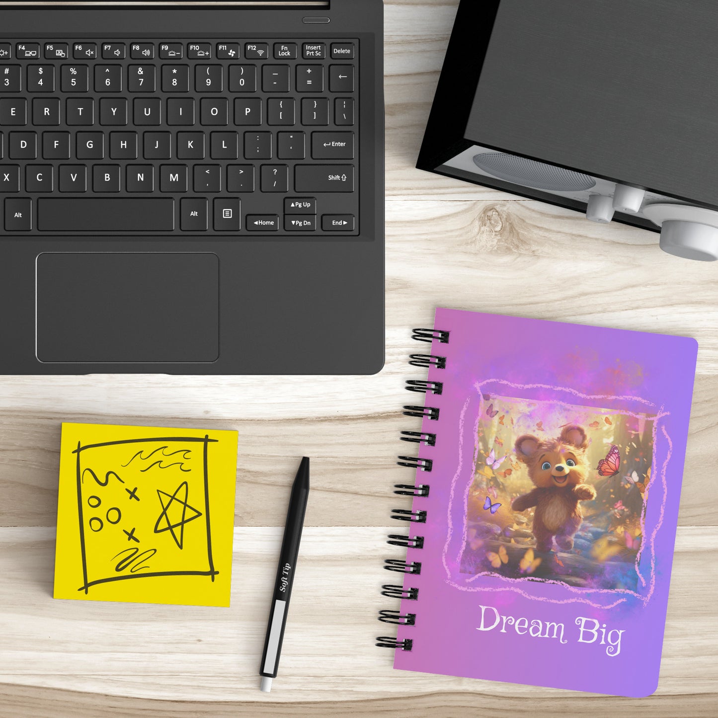 Cuaderno de espiral - Lindo osito