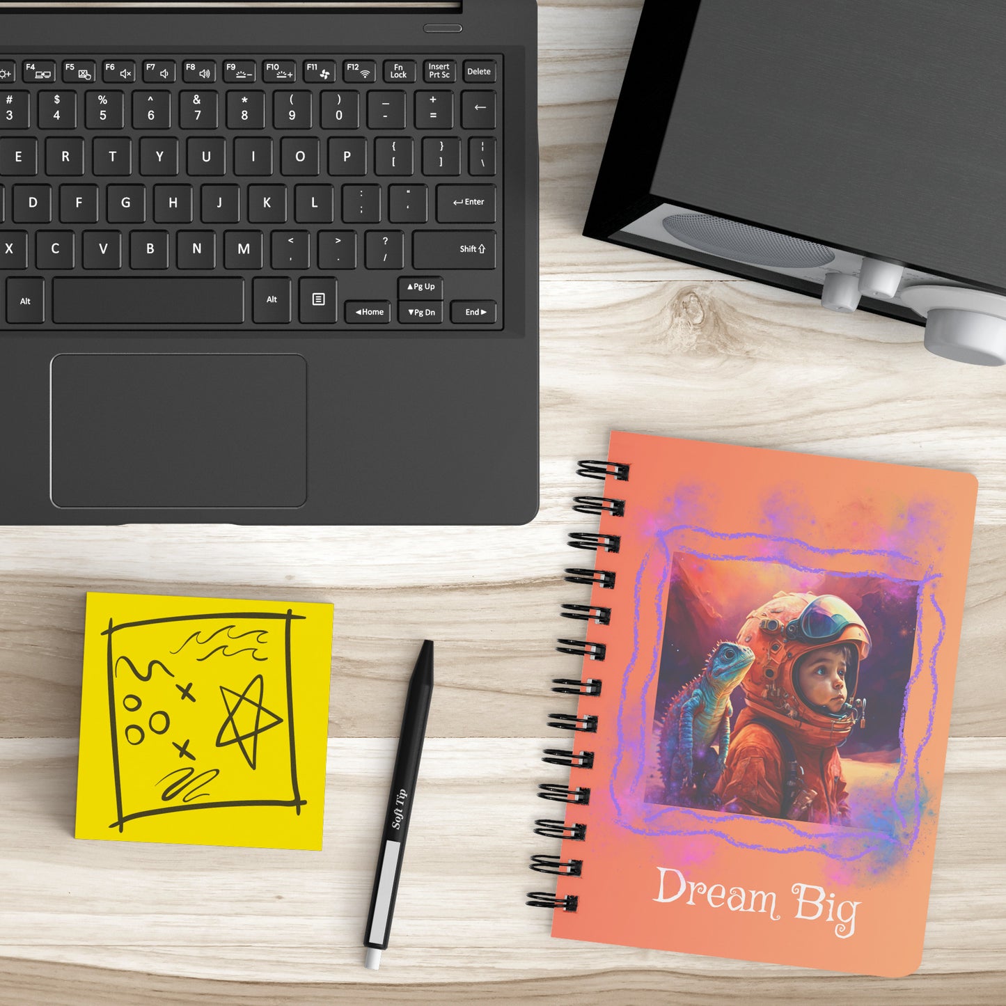 Spiral Notebook - Liam's Adventures in Space