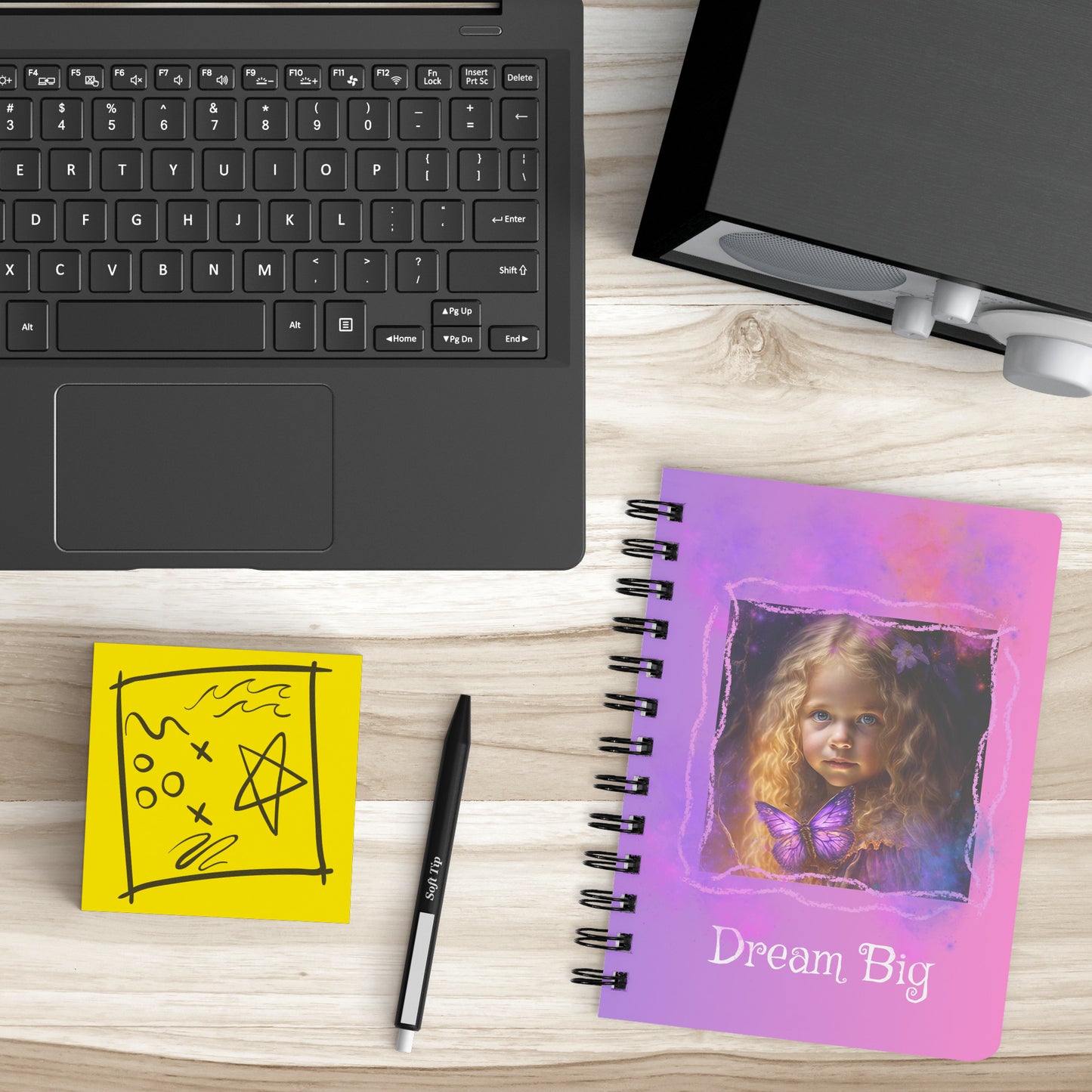 Spiral Notebook - Lucy and the Enchanted Forest 3