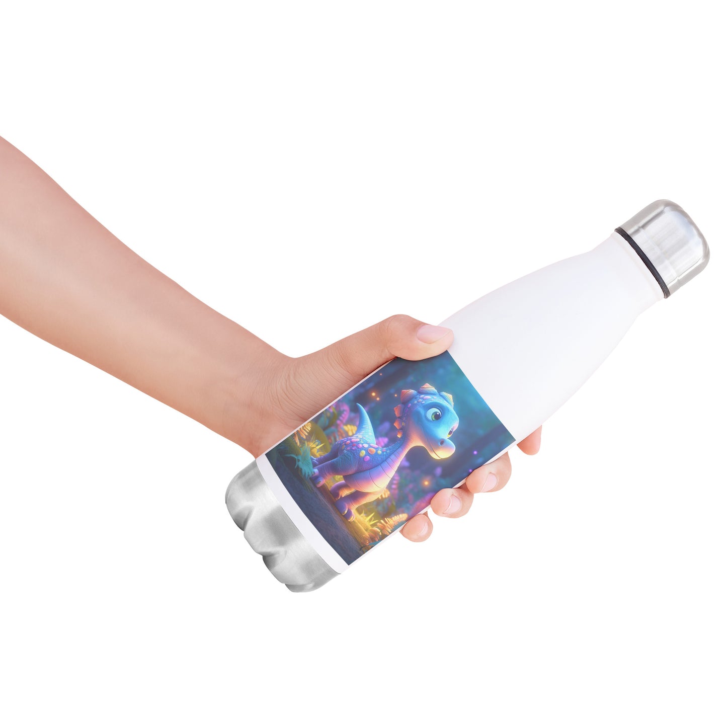 Water Bottle - Cute Dino