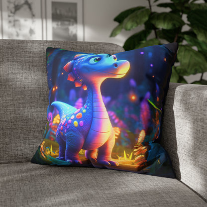 Square Pillow - Cute Dino 2