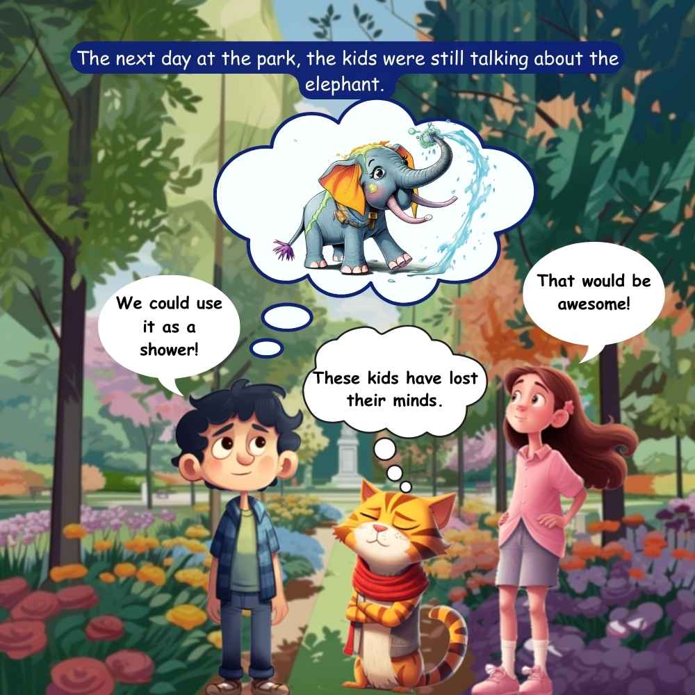 If Only I Had A Pet Elephant (Paperback with coloring pages)