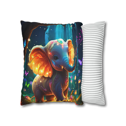 Square Pillow - Enchanted Forest Melody