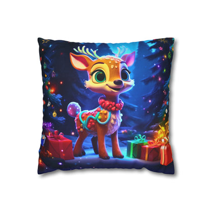 Square Pillow - Christmas and the Joy of Giving