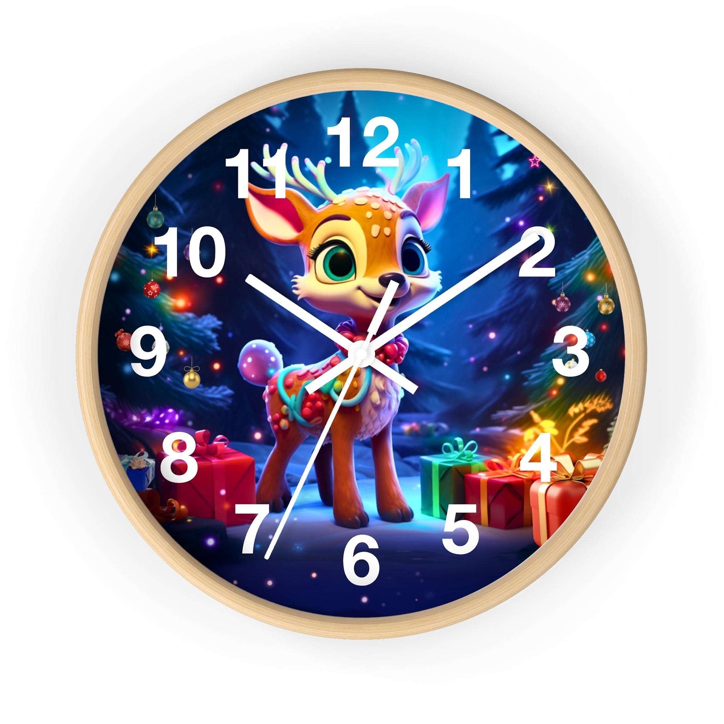 Wall Clock - Christmas and the joy of Giving