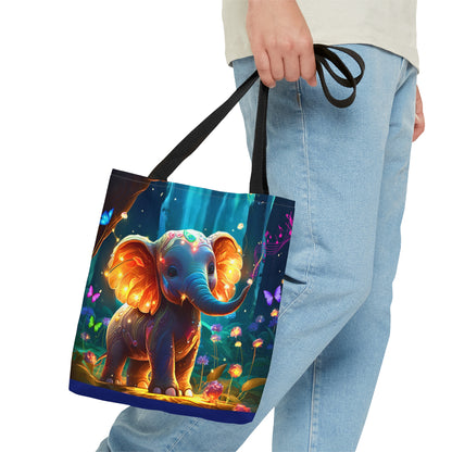 Tote Bag - Cute Elephant Eddy