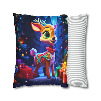 Square Pillow - Christmas and the Joy of Giving