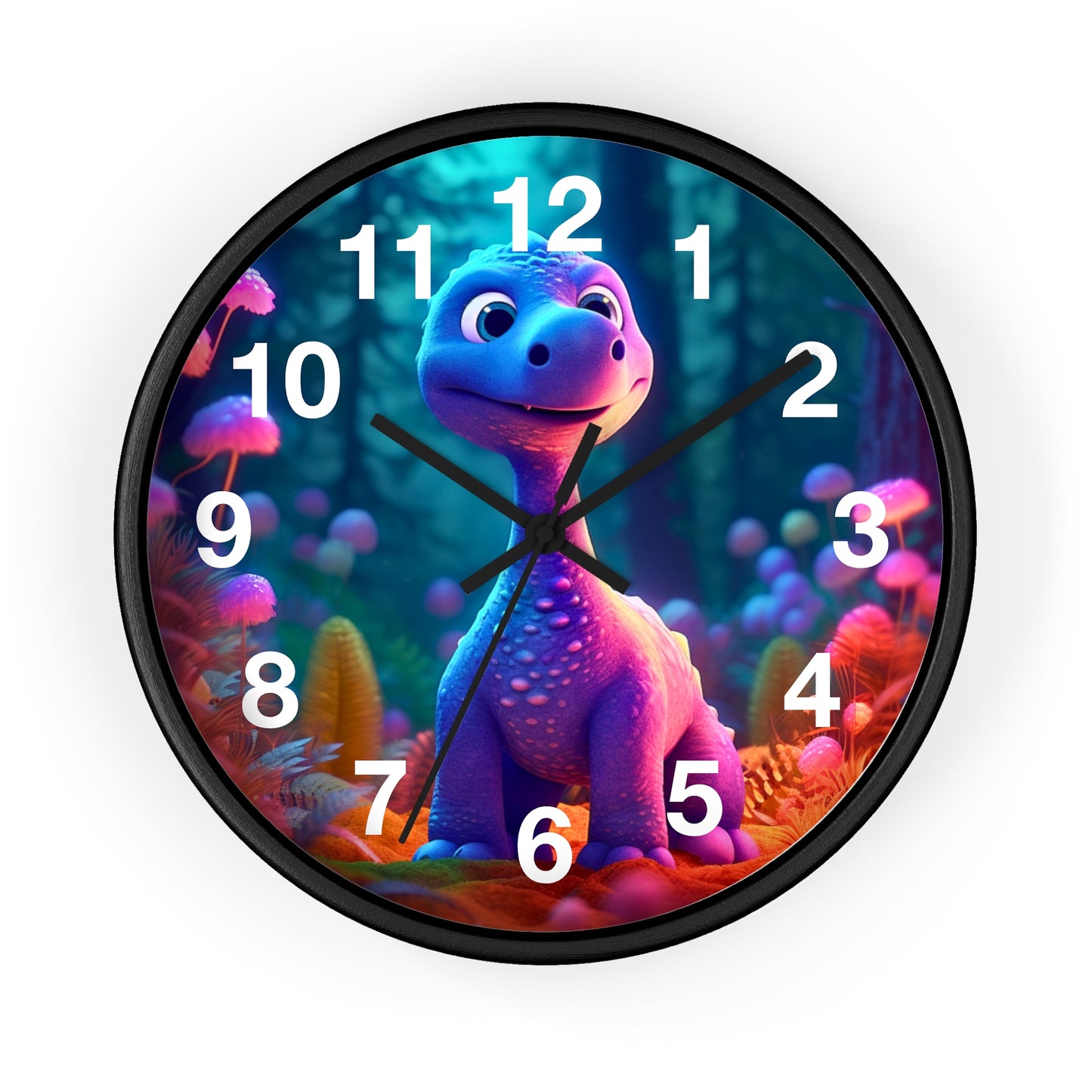 Wall Clock - Cute Dino 2