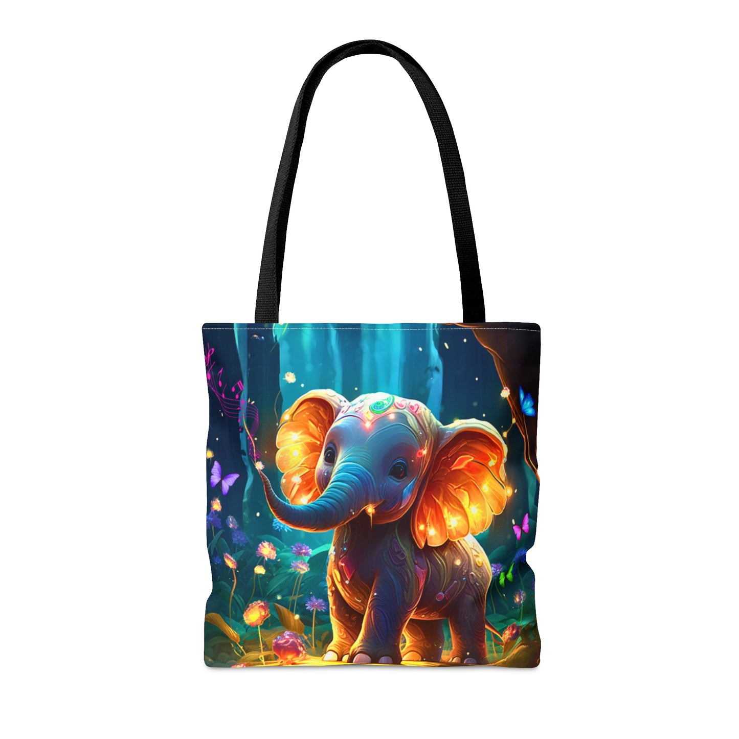 Tote Bag - Cute Elephant Eddy