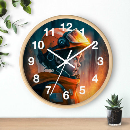 Wall Clock - Jimmy the Firefighter