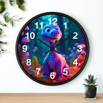 Wall Clock - Cute Dino 2