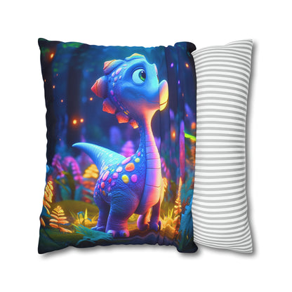 Square Pillow - Cute Dino 2