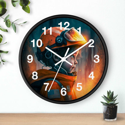 Wall Clock - Jimmy the Firefighter