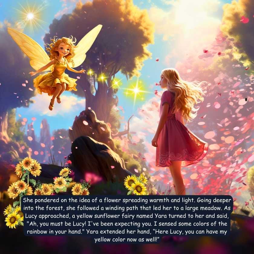 Lucy and the Valentine Rainbow (Paperback with Coloring Pages)