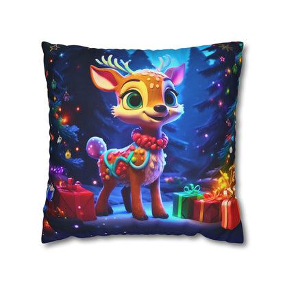 Square Pillow - Christmas and the Joy of Giving