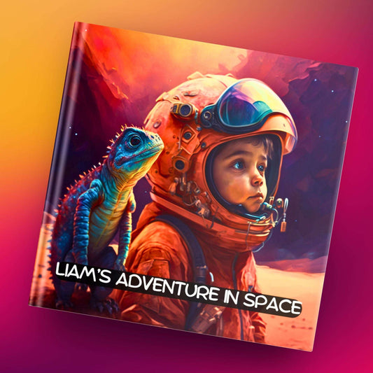 Liam's Adventures in Space: The Making of a Young Astronomer (with coloring pages)