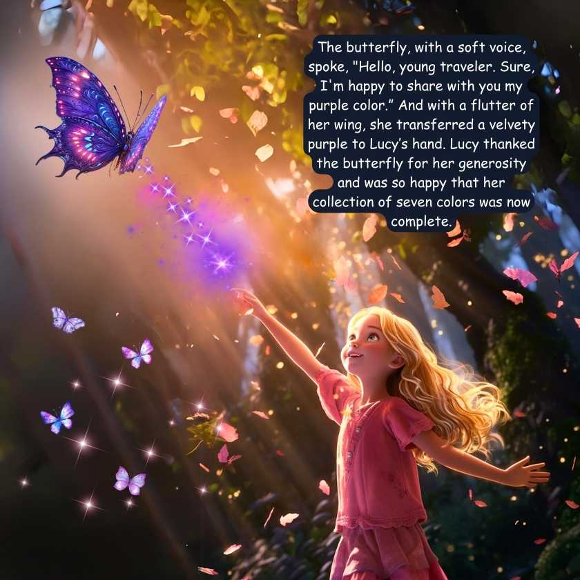 Lucy and the Valentine Rainbow (Paperback with Coloring Pages)