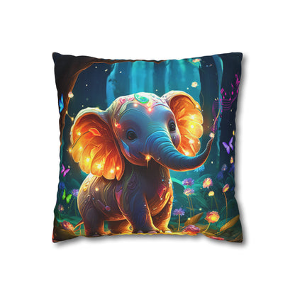 Square Pillow - Enchanted Forest Melody
