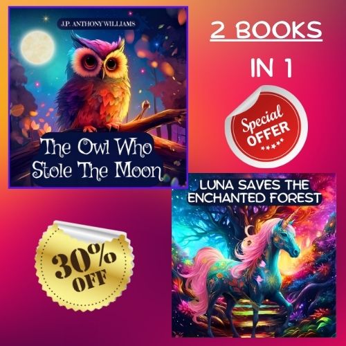 The Owl Who Stole The Moon Boxset (2 Stories in 1 Book) (Paperback)