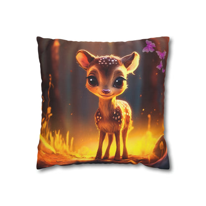 Square Pillow - Cute Deer