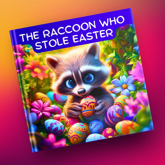 The Raccoon Who Stole Easter (Paperback with Coloring Pages)