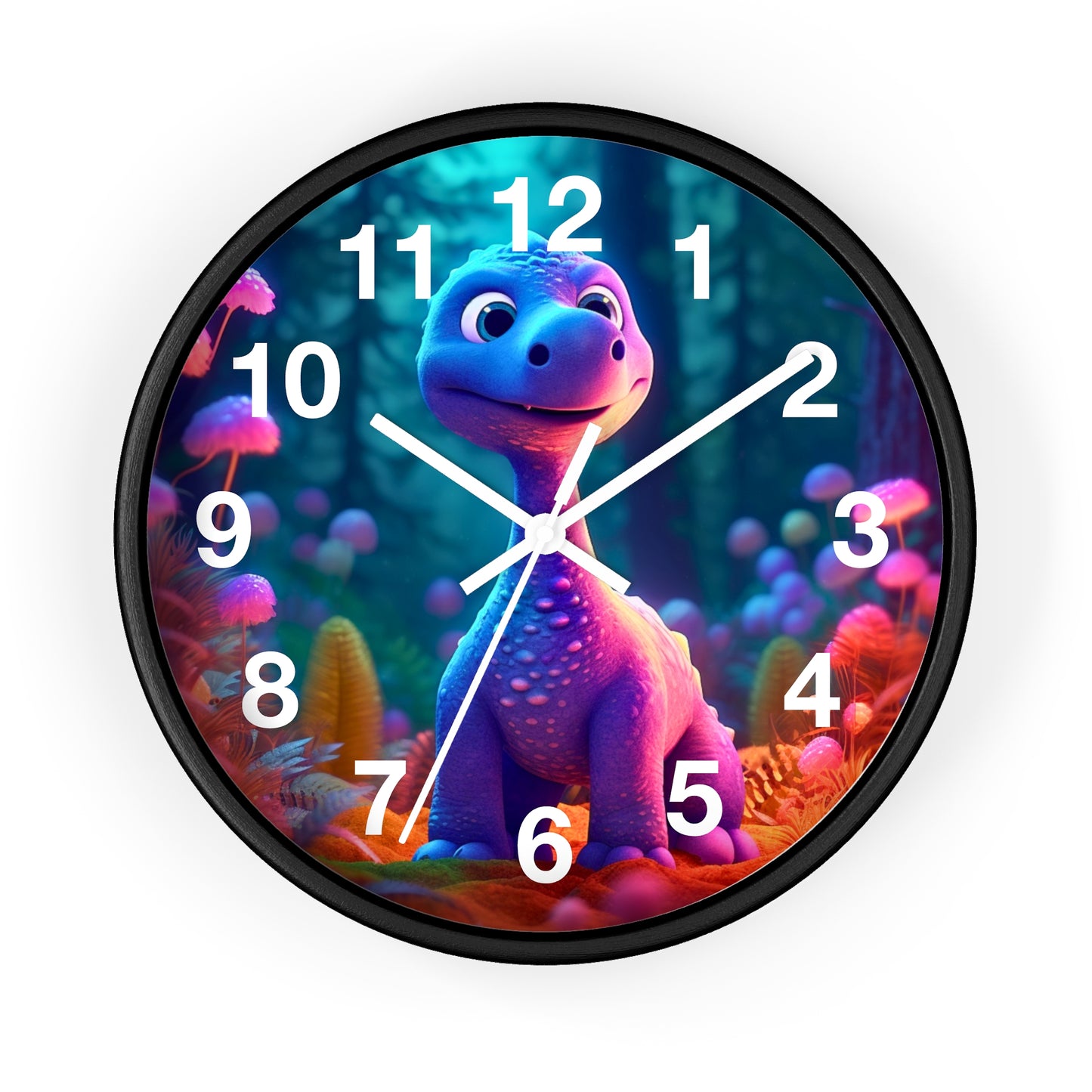 Wall Clock - Cute Dino 2