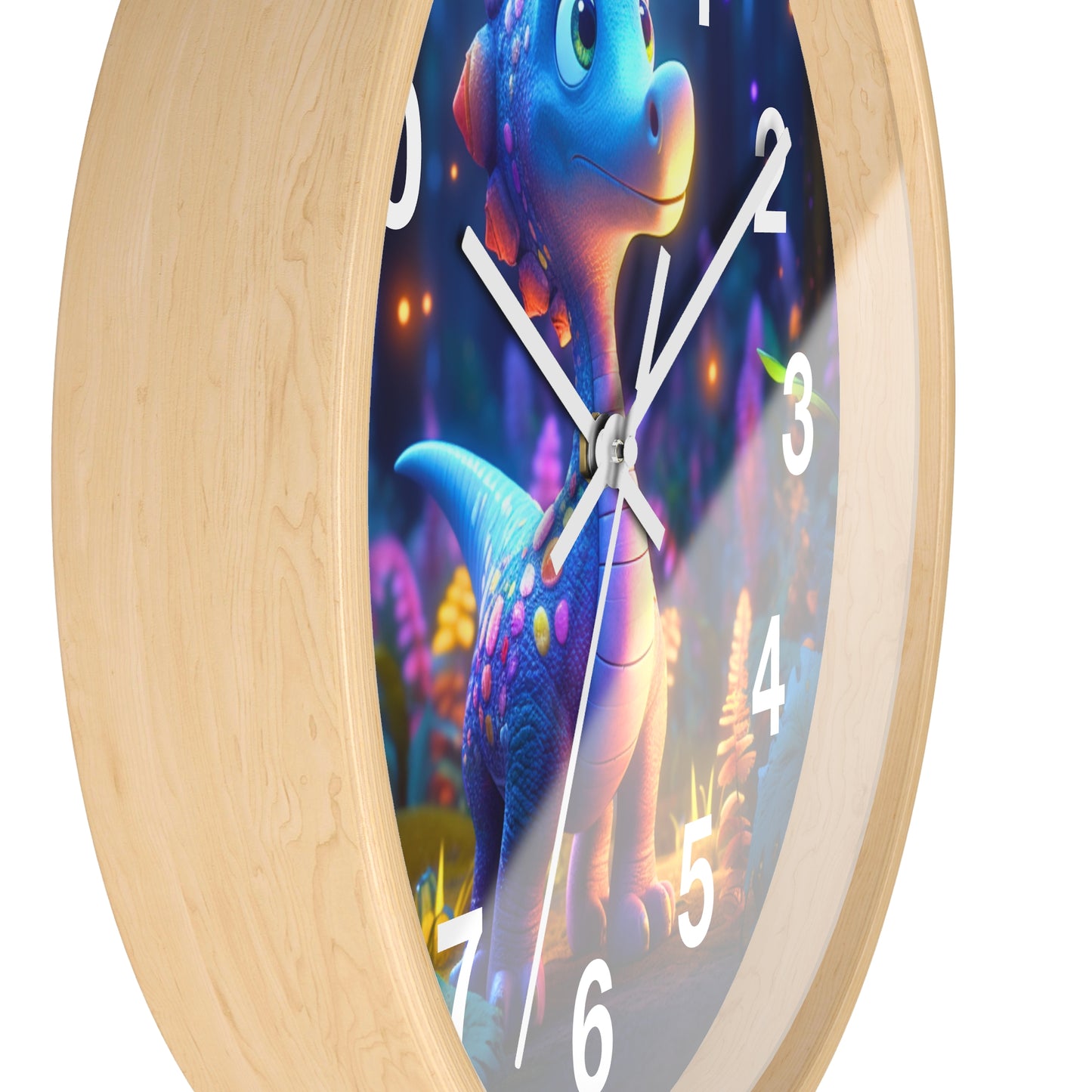 Wall Clock - Cute Dino