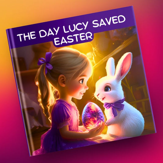 The Day Lucy Saved Easter (Paperback with Coloring Book)