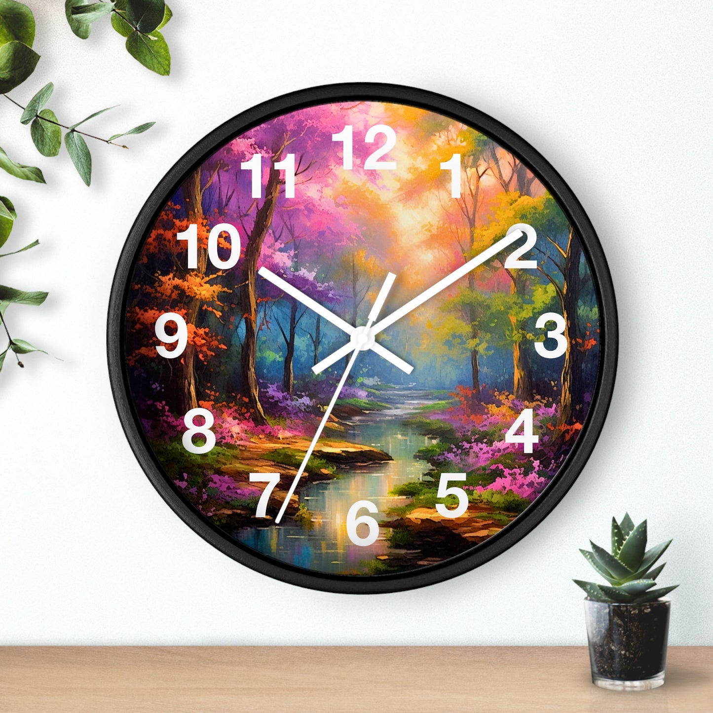 Wall Clock - Enchanted Forest 1