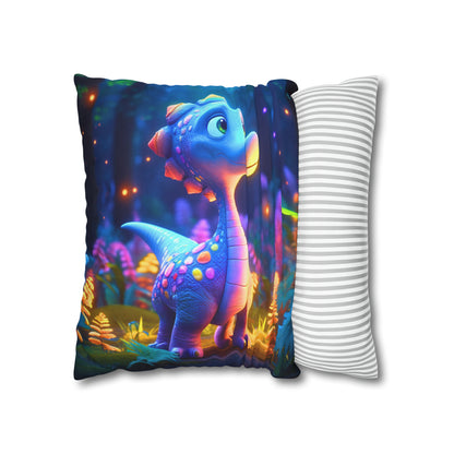 Square Pillow - Cute Dino 2
