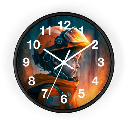 Wall Clock - Jimmy the Firefighter