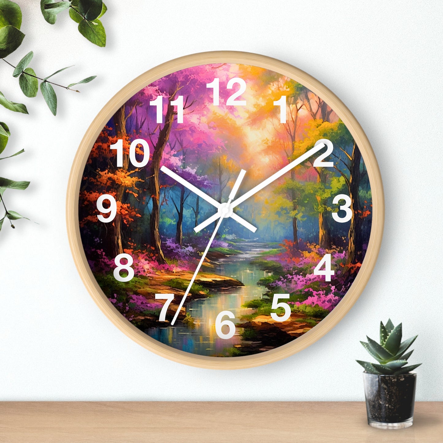 Wall Clock - Enchanted Forest 1