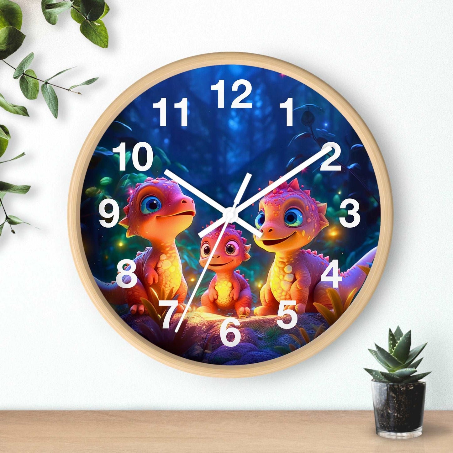 Wall Clock - Dinosaur Dream Adventure