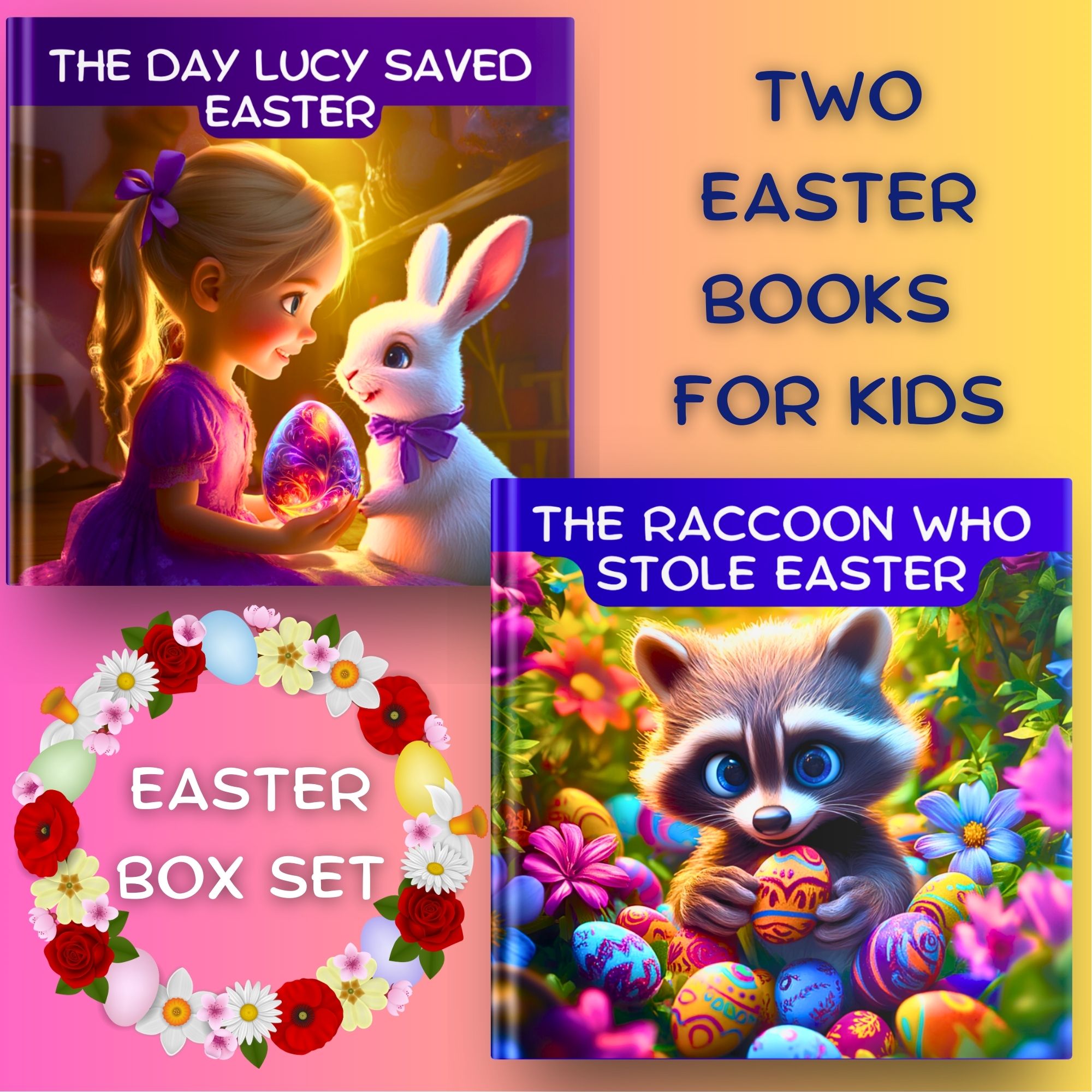 Two Kids Easter Books Collection (Paperback)