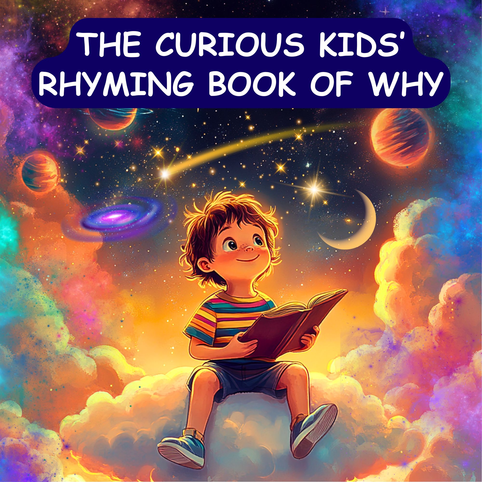 The Curious Kids’ Rhyming Book of Why (Paperback with Coloring Book)