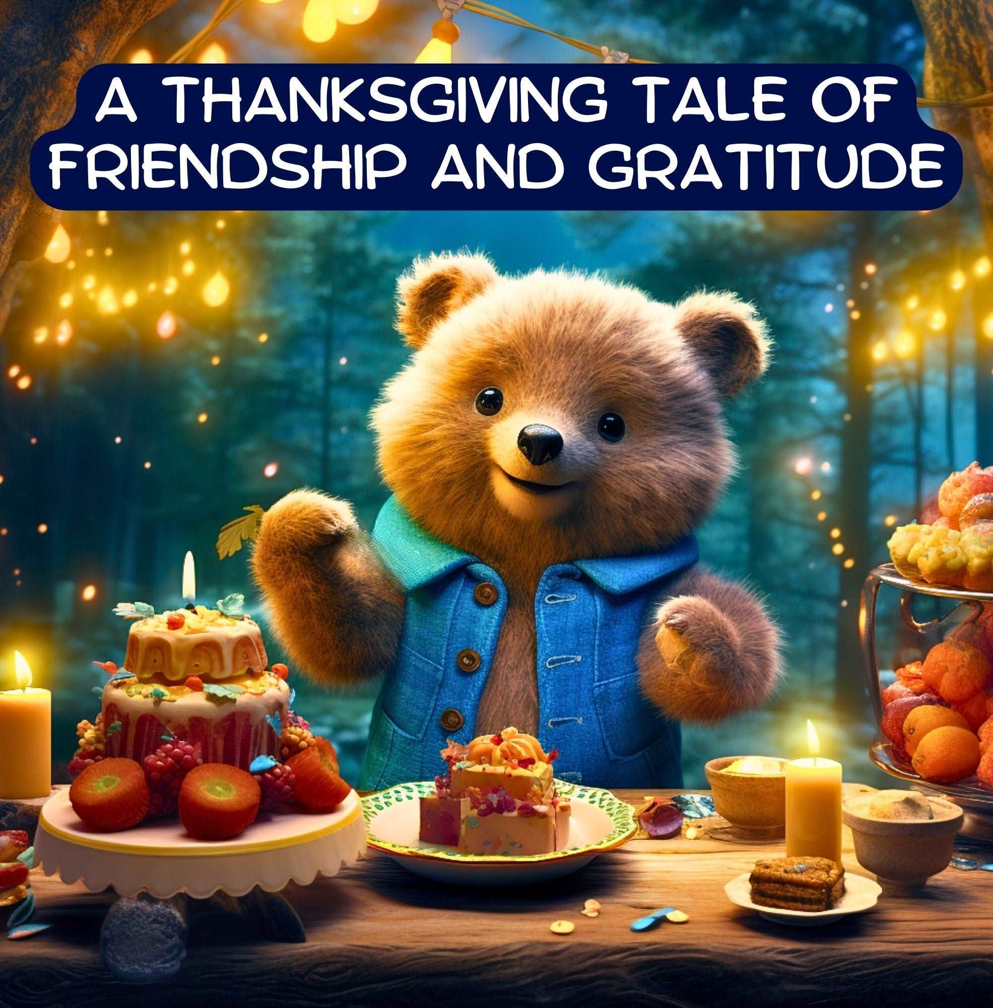 A Thanksgiving Tale of Friendship and Gratitude (with Coloring pages)