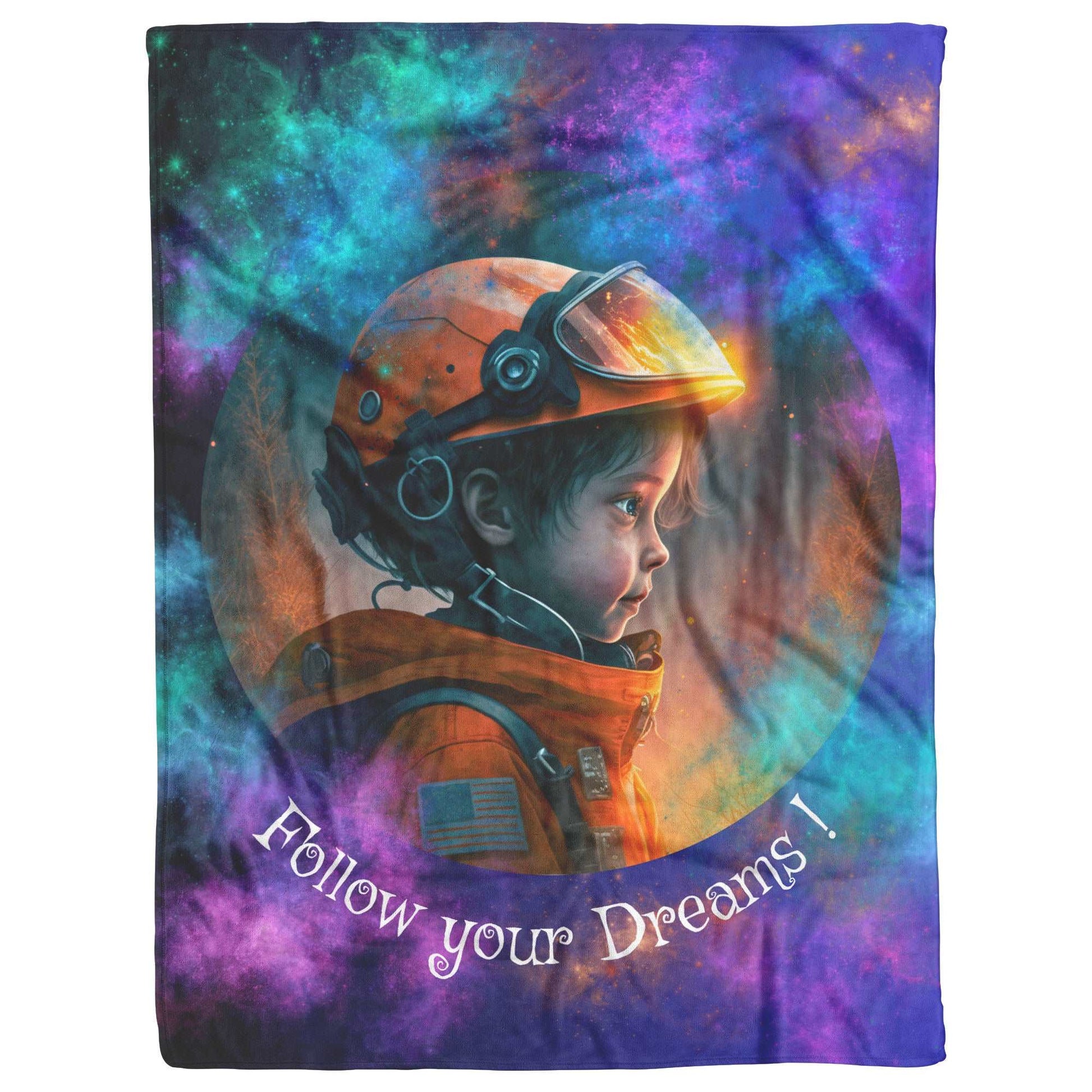 Fleece Blanket - Jimmy the Firefighter