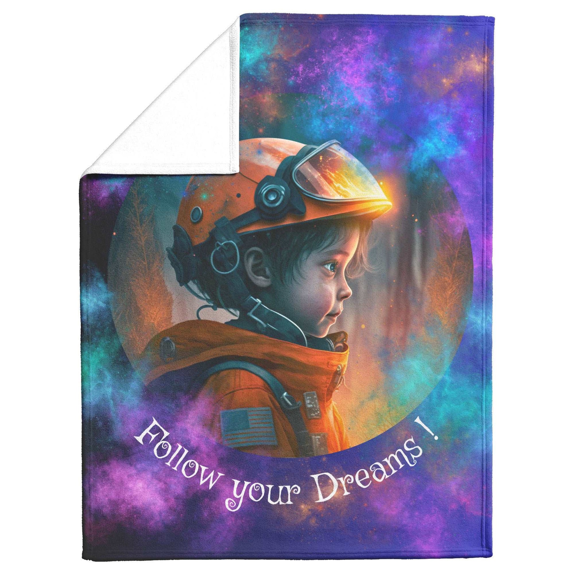 Fleece Blanket - Jimmy the Firefighter