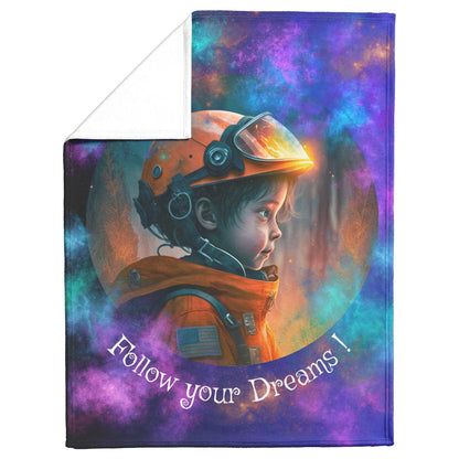 Fleece Blanket - Jimmy the Firefighter