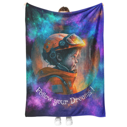 Fleece Blanket - Jimmy the Firefighter